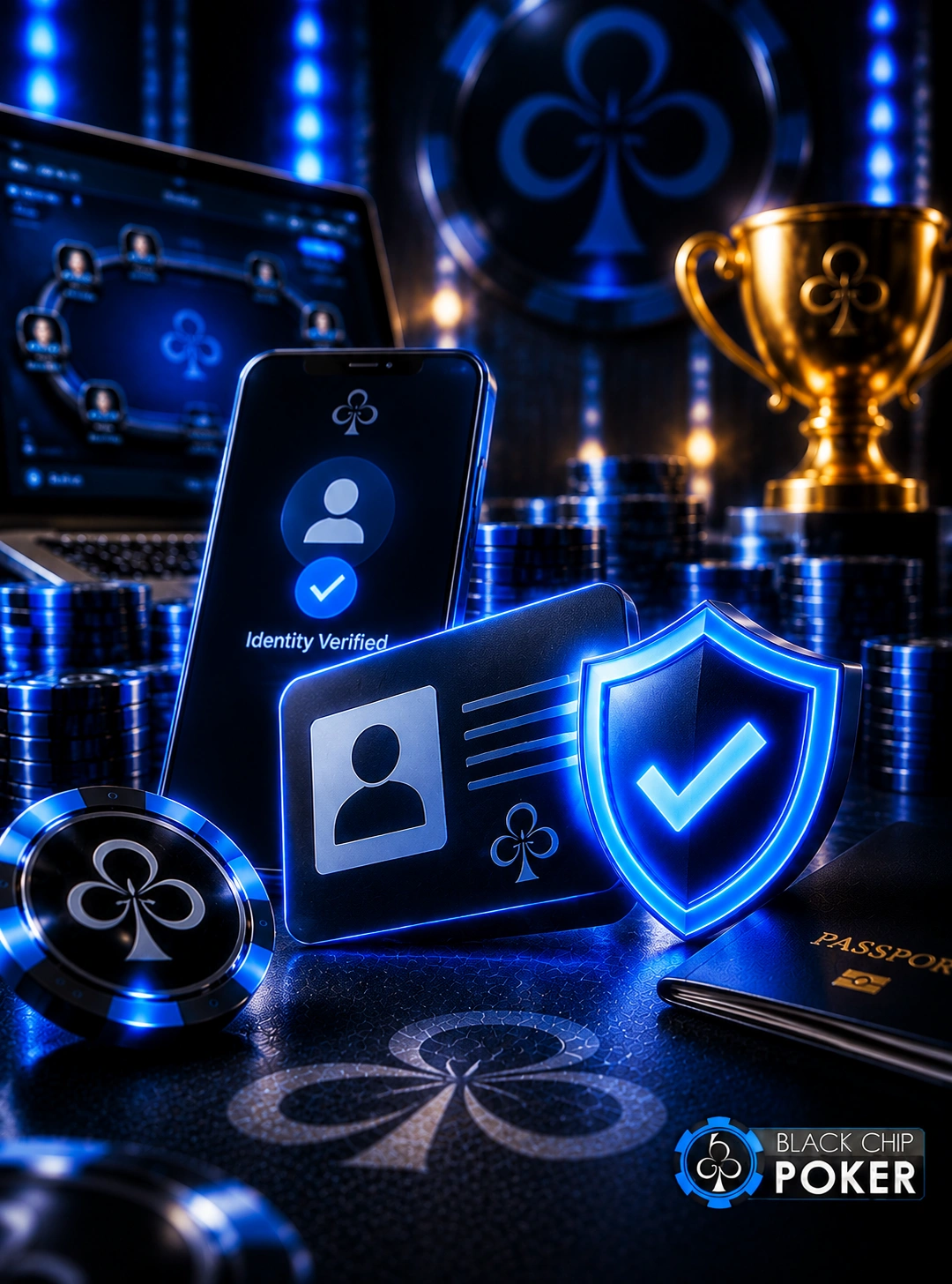 Black Chip Poker identity verification and KYC security check